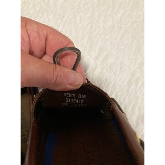 Sperry Top‑Sider Men’s 8M Brown Leather Casual Boating Shoes main image 13